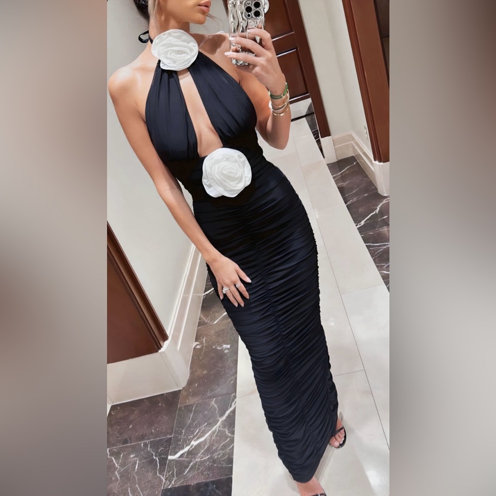 ALANNA DRESS - BLACK